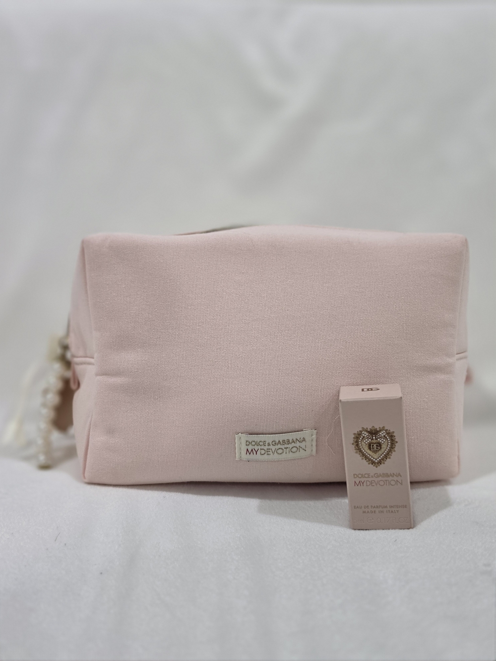 Dolce & Gabbana MyDevotion Pink Cosmetic Pouch.